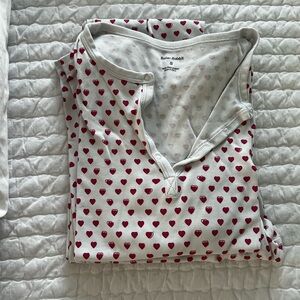 Roller Rabbit Pink Disco Hearts Pajamas